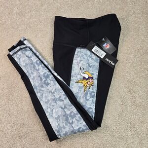 Certo‎ NFL Minnesota Vikings Womens Assembly Legging Black Grey Camo XS LE210